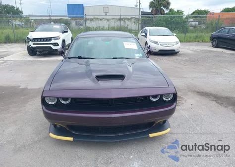 2022 Dodge Challenger R/T из США, поврежденный, VIN 2C3CDZBT2NH206926